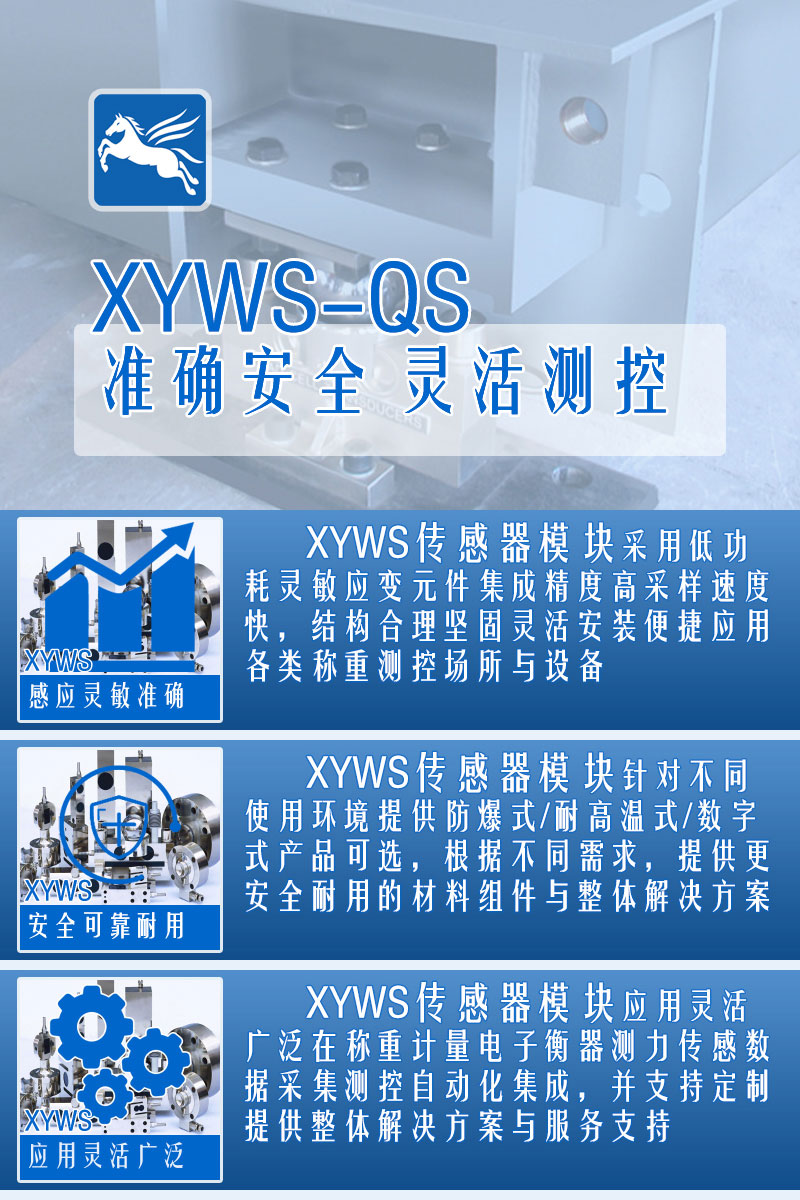 XYWS-QS稱(chēng)重傳感器 測力傳感器 配置參數